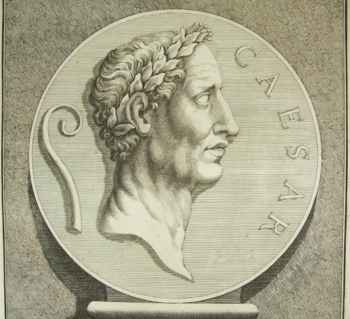 Büste von jules césar caius - von,