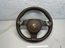 Lenkrad Komplett Braun Porsche