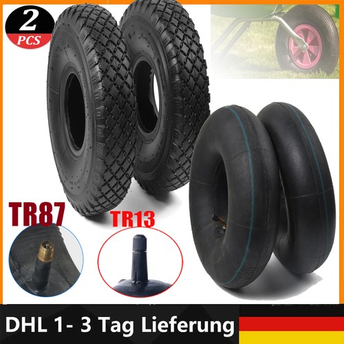 2xschubkarre reifen schlauch - reifen, /schlauch