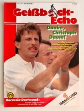 1. FC Köln - Borussia Dortmund 13.05.1989 Programmheft Geißbock Echo