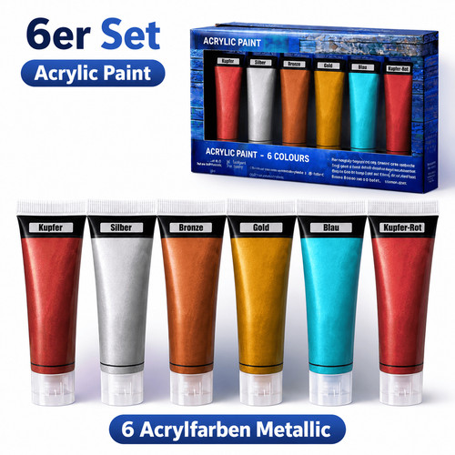 Acrylfarbe stück malfarbe - stück,