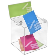 Losbox aus Acrylglas