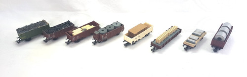 Offene flache güterwagen - 8x,