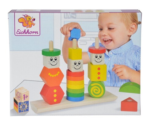Eichhorn figuren steckpuzzle - eichhorn, figuren-steckpuzzle