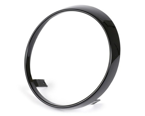 Scheinwerferzierring schwarz