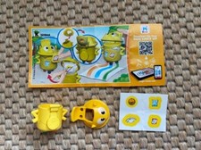 Ü-Ei Mülleimer SE 094A gelb mit BZ u. Aufkl. Saison 2017/18