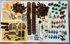 LEGO vintage Western Konvolut / Figuren / Ersatzteile, 6769, 6718, 6761, 6706