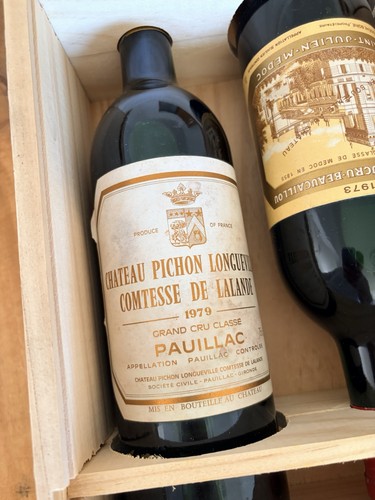 Rotwein 1979 château - rotwein,