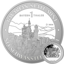 1 Unze Silber Bayern Thaler