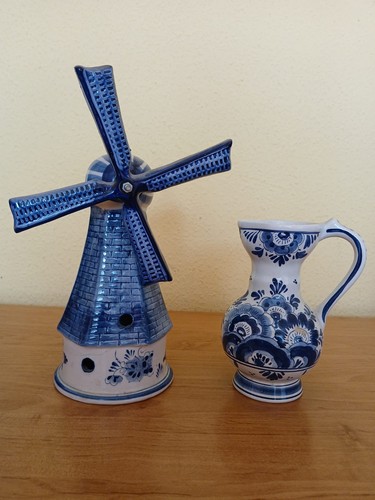 Delfter porzellan krug vase - delfter, /