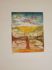 René Carcan – Farbradierung