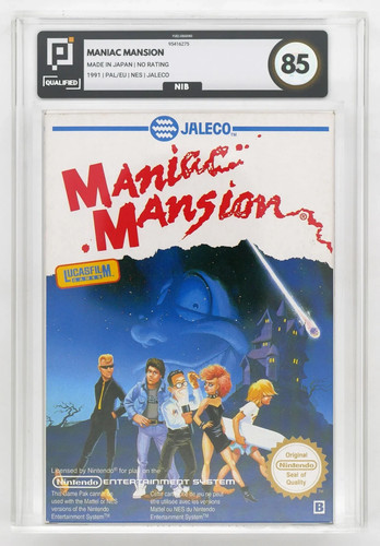 Maniac mansion nes - maniac,