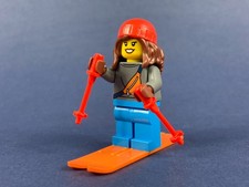LEGO® Figur Skifahrer Ski