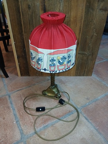 Vintage lampe schirmlampe - vintage,