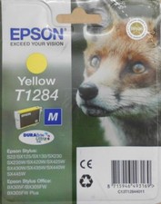 Epson T1284 Tinte yellow Stylus Color T22 Office BX 305F 306FW S22 SX 440 2018