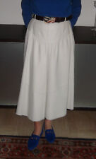 Lederrock weiss Gr. 40