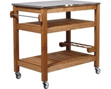 Beistellwagen Holz mit