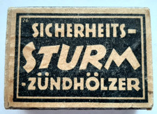 Sicherheits-Sturm Zündhölzer Streichholzschachtel Bengal Streichholz Schachtel