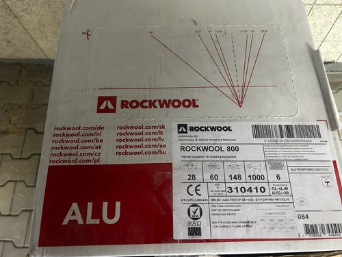 Dämmschalen rockwool 800 - dämmschalen,