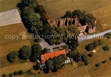 Euerdorf Cafe Ruine Aura Fliegeraufnahme