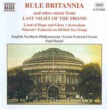 Rule britannia and other - and, music