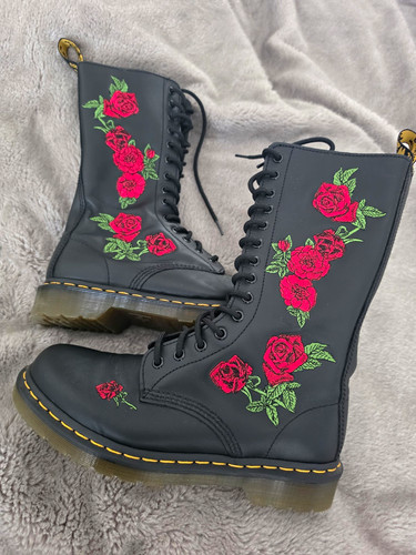 Martens schwarze leder - martens,