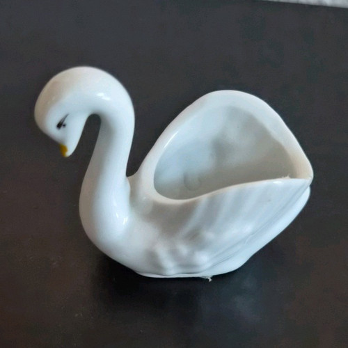 Keramik schwan dekofigur figur - keramik,