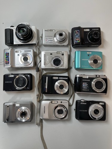 12x digitalkamera konvolut - 12x,