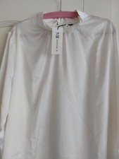 Damenbluse weiss Gr. 46