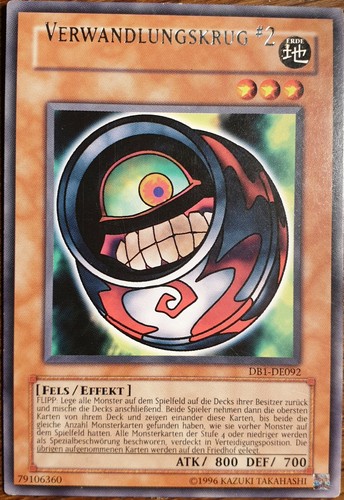Verwandlungskrug gi oh - #2, yu-gi-oh