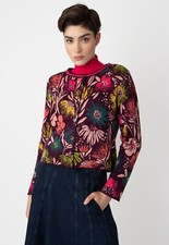 IVKO - O-Neck Cardigan Floral