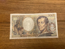 200 Francs Banknote Frankreich
