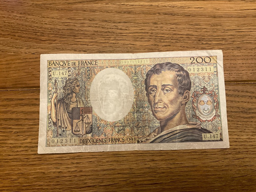 200 francs banknote frankreich - banknote,