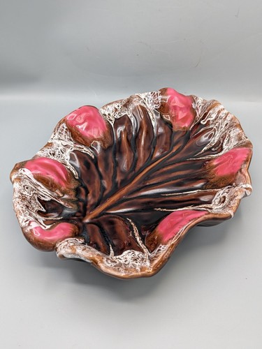 Vintage blattschale keramik - vintage,
