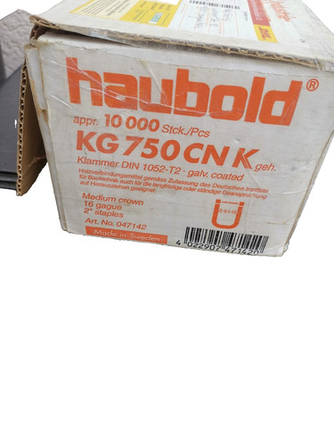 Haubold 750 cnk geharzt - 750,