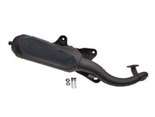 Auspuff offen silent pro - auspuff, black