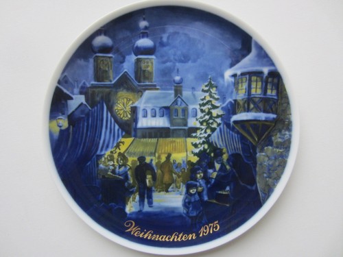 Jahresteller weihnachten 1975 - jahresteller,
