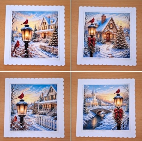 Weihnachtskarte - *gb*,