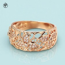 Ring vergoldet rosegold gold - rosegold,