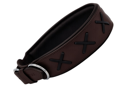 Hundehalsband zierstick kreuz - hundehalsband,