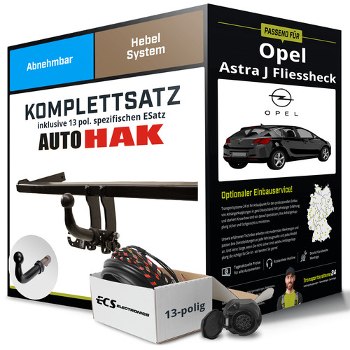 Anhängerkupplung abnehmbar