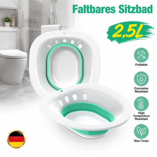 Sitzwanne faltbares sitzbad - sitzwanne,