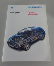 Pressemappe VW Golf  3 / III