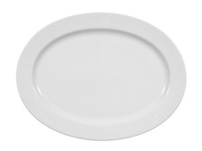 Seltmann Weiden Meran Lukullus Servierplatte oval 35 x 26 cm Platte Porzellan