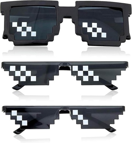 Pixel brille stück - pixel, brille,