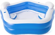 Bestway Family Pool „Fun“ 213 x 206 x 69 cm Fun Quick Up B Ware