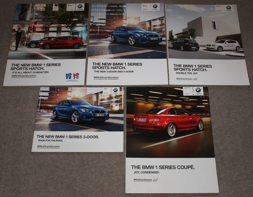 Bmw 1er verkaufsprospekte - bmw,
