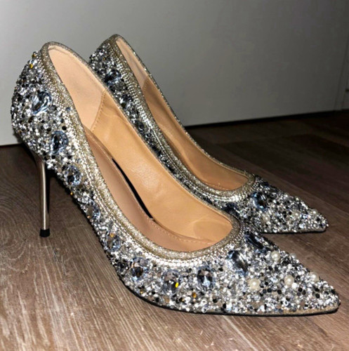 Damen pumps silber - damen,