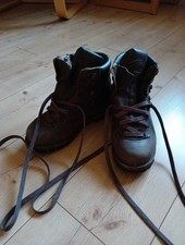 Vibram Wanderstiefel/ -schuhe,Hanwag, Gr. 38, Braunes Leder