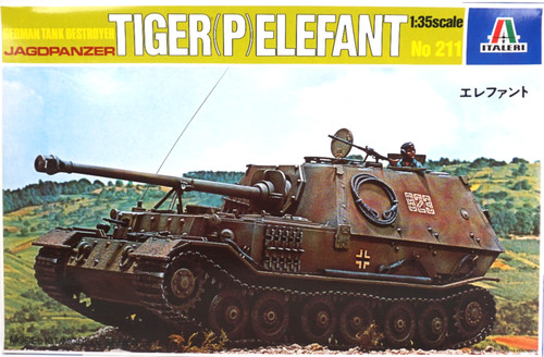 Italeri 211 bausatz jagdpanzer - italeri,